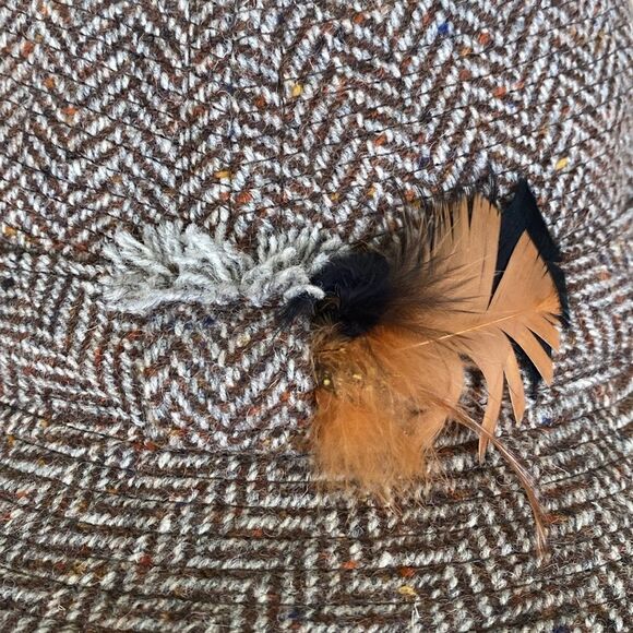 Hanna Hats Donegal Handcrafted Irish Tweed Walking Hat - Mint Condition - Picture 11 of 16